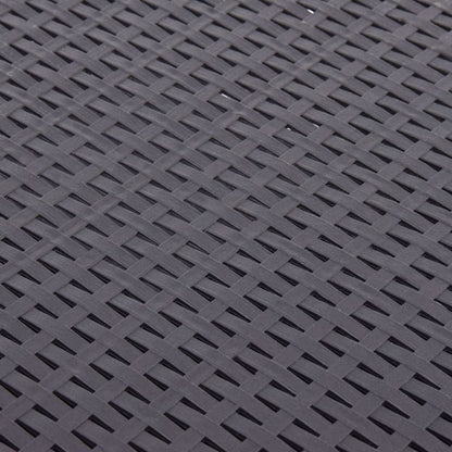 Beistelltisch Mokka 54×54×36,5 cm Kunststoff