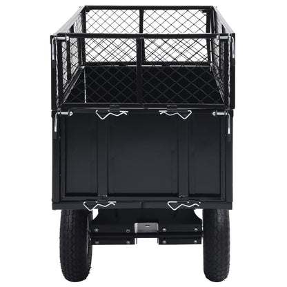 Kippanhänger für Rasenmäher 150 kg Last