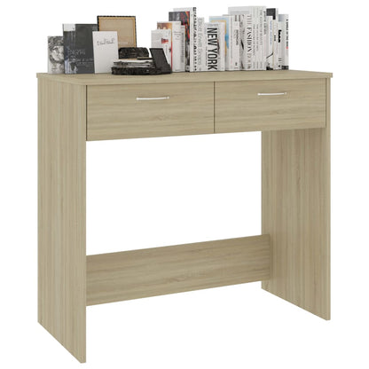 Schreibtisch Sonoma-Eiche 80x40x75 cm