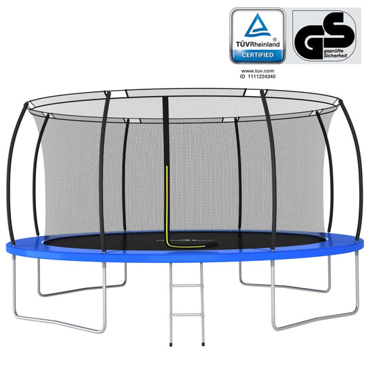 Trampolin-Set Rund 460×80 cm 150 kg