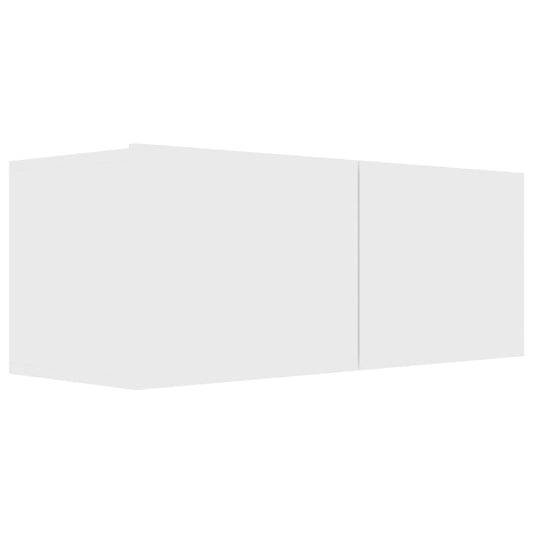 TV-Schrank Weiß 80x30x30 cm Holzwerkstoff