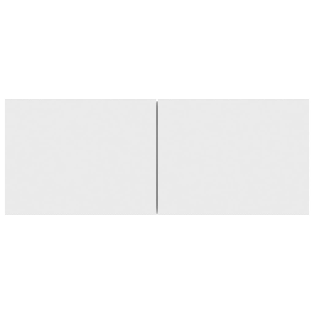 TV-Schrank Weiß 80x30x30 cm Holzwerkstoff