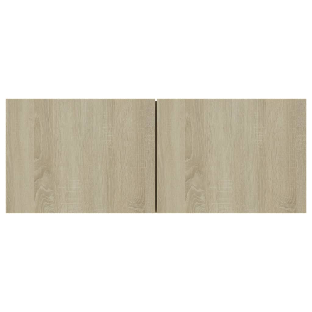 TV-Schrank Sonoma-Eiche 80x30x30 cm Holzwerkstoff