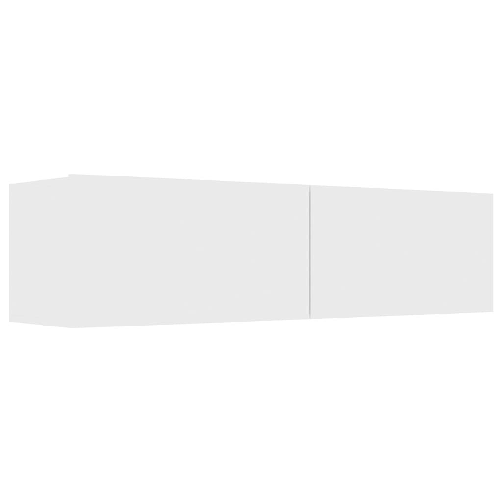 TV-Schrank Weiß 120x30x30 cm Holzwerkstoff