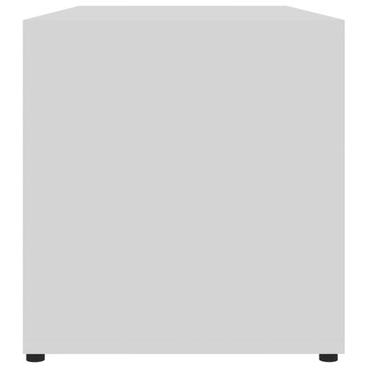 TV-Schrank Weiß 80x34x36 cm Holzwerkstoff