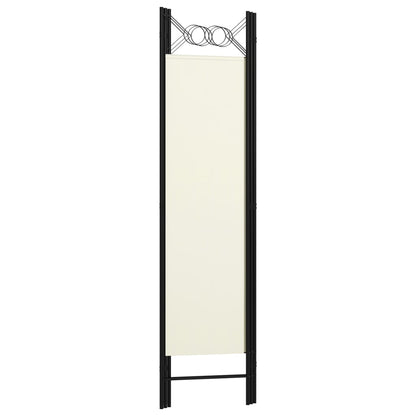 3-tlg. Raumteiler Weiß 120×180 cm