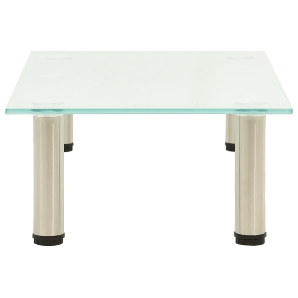 TV-Tisch 60x35x17 cm Satiniertes Hartglas