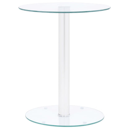 Couchtisch Transparent 40 cm Hartglas
