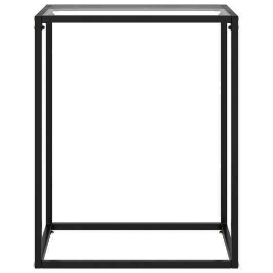 Konsolentisch Transparent 60x35x75 cm Hartglas