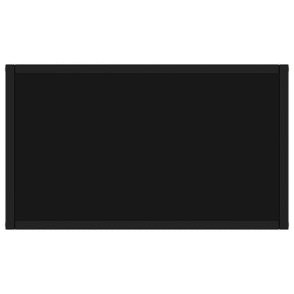 Konsolentisch Schwarz 60x35x75 cm Hartglas