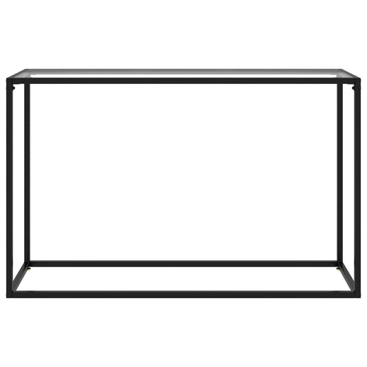 Konsolentisch Transparent 120x35x75 cm Hartglas