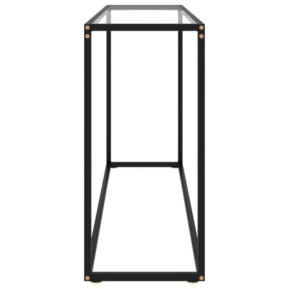 Konsolentisch Transparent 120x35x75 cm Hartglas