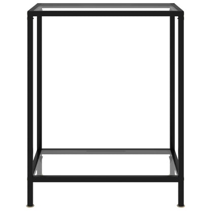 Konsolentisch Transparent 60x35x75 cm Hartglas