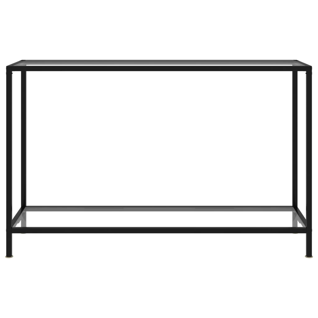 Konsolentisch Transparent 120x35x75 cm Hartglas