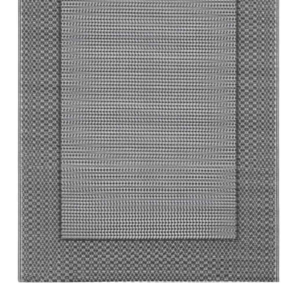 Outdoor-Teppich ARAKIL Grau 120x180 cm PP