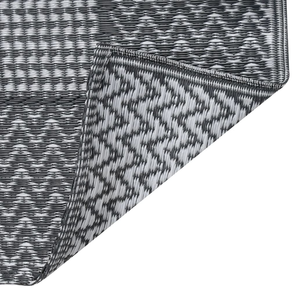 Outdoor-Teppich ARAKIL Grau 120x180 cm PP