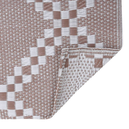 Outdoor-Teppich ARAKIL Braun 80x150 cm PP