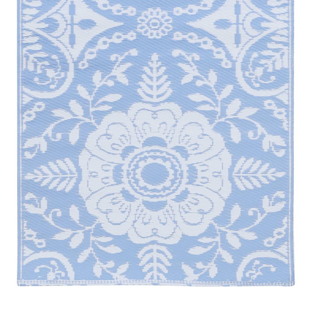 Outdoor-Teppich ARAKIL Babyblau 80x150 cm PP