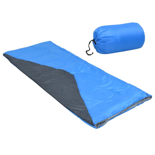 Leichte Umschlag-Schlafsäcke 2 Stk. Blau 1100g 10°C