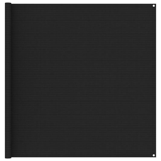 Zeltteppich 250x200 cm Schwarz