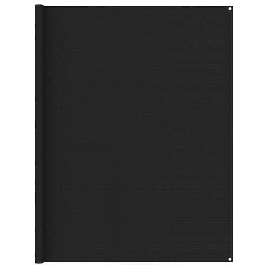 Zeltteppich 250x300 cm Schwarz