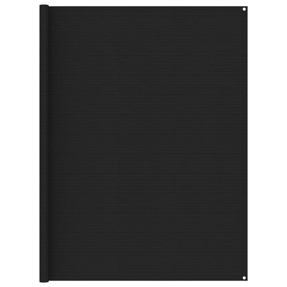 Zeltteppich 250x350 cm Schwarz