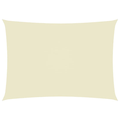 Sonnensegel Oxford-Gewebe Rechteckig 2x4,5 m Creme