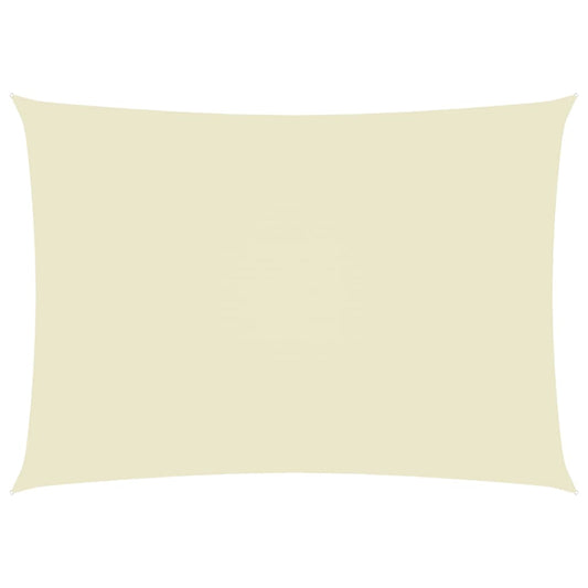 Sonnensegel Oxford-Gewebe Rechteckig 2x4,5 m Creme