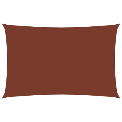 Sonnensegel Oxford-Gewebe Rechteckig 5x7 m Terrakotta-Rot