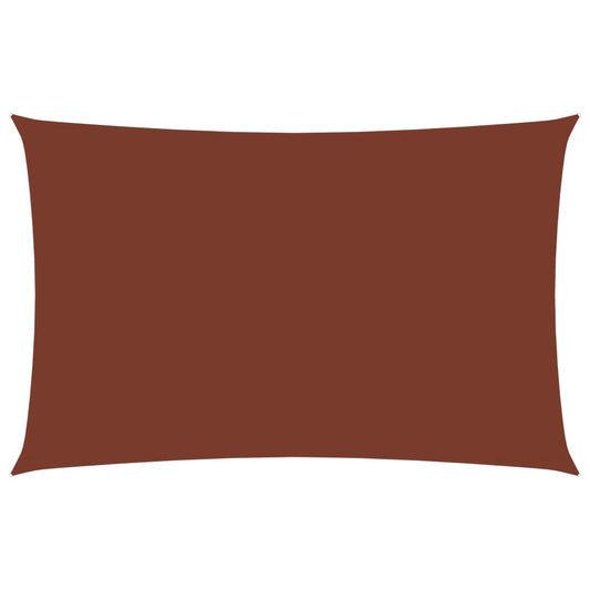 Sonnensegel Oxford-Gewebe Rechteckig 5x7 m Terrakotta-Rot