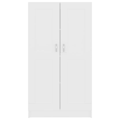 Bücherschrank Weiß 82,5x30,5x150 cm Holzwerkstoff