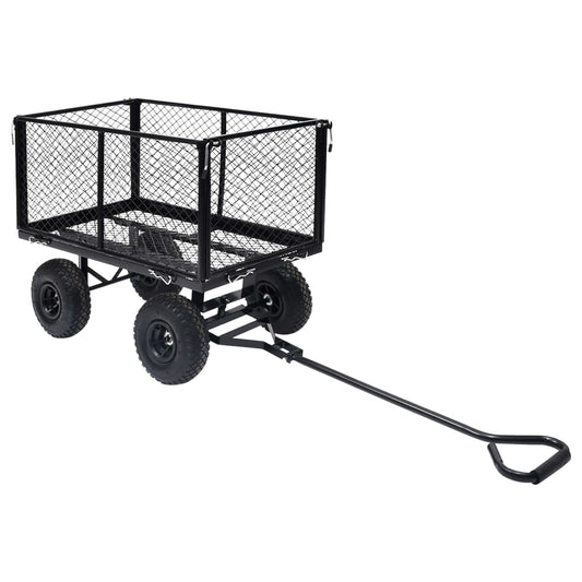 Gartenwagen Schwarz 350 kg