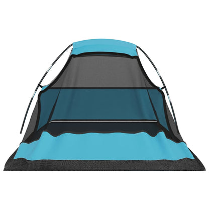 Campingzelt 317x240x100 cm Blau