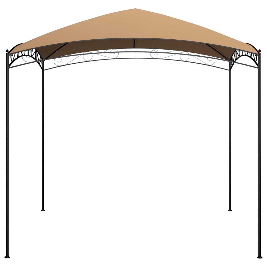 Pavillon 3x3x2,65 m Taupe 180 g/m²