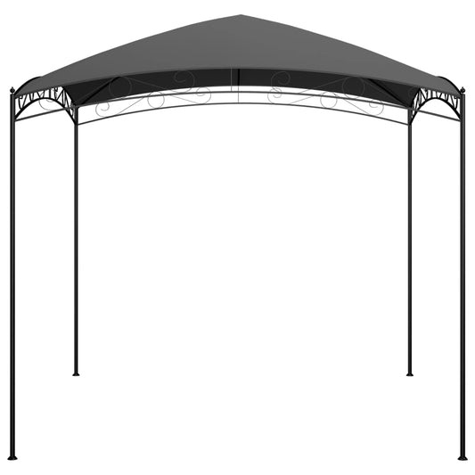 Pavillon 3x3x2,65 m Anthrazit 180 g/m²