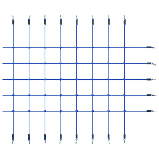 Kletternetz 200x150 cm Blau