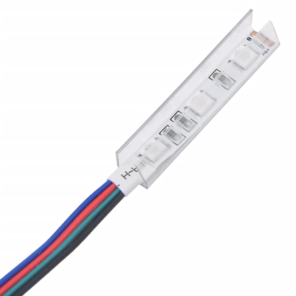 TV-Schrank mit LED-Leuchten Betongrau 140x40x36 cm