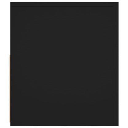 TV-Schrank mit LED-Leuchten Schwarz 120x35x40 cm