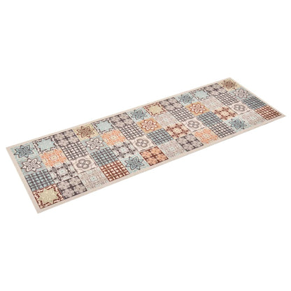 Küchenteppich Waschbar Mosaik Mehrfarbig 45x150 cm