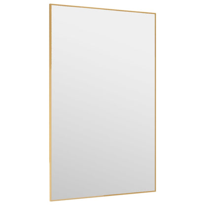 Türspiegel Golden 50x80 cm Glas und Aluminium