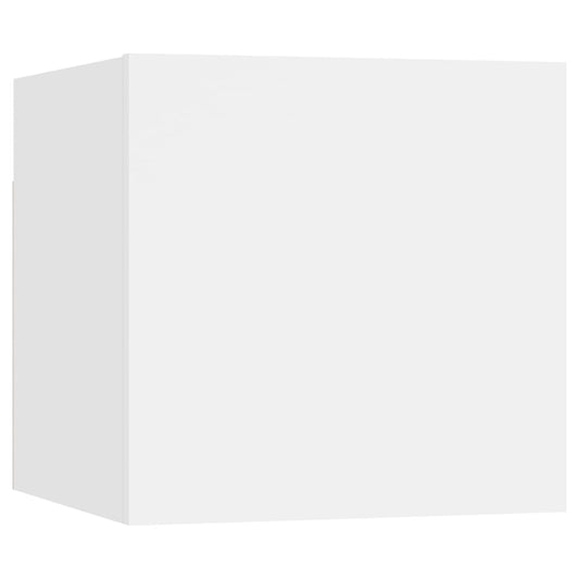 TV-Wandschrank Weiß 30,5x30x30 cm