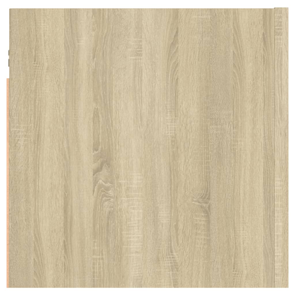 TV-Wandschränke 4 Stk. Sonoma-Eiche 30,5x30x30 cm