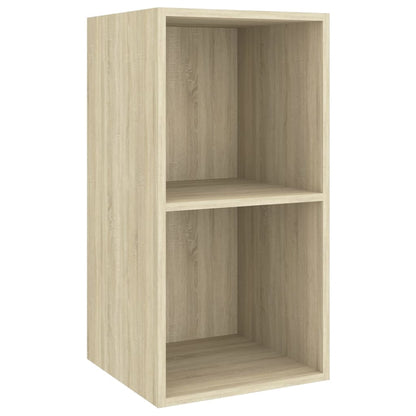 TV-Wandschrank Sonoma-Eiche 37x37x72 cm Holzwerkstoff