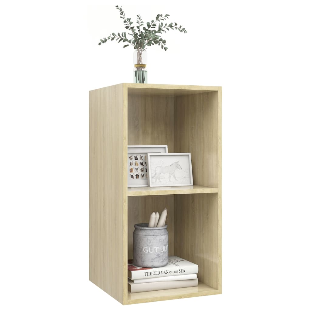 TV-Wandschrank Sonoma-Eiche 37x37x72 cm Holzwerkstoff