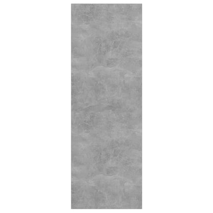 TV-Wandschrank Betongrau 37x37x107 cm Holzwerkstoff