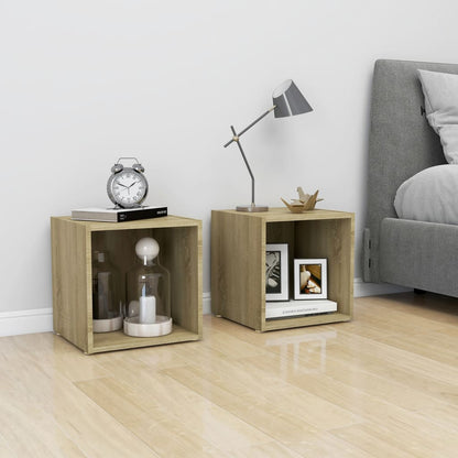 TV-Schrank Sonoma-Eiche 37x35x37 cm Holzwerkstoff