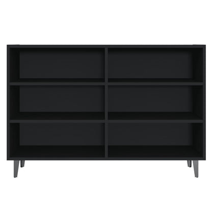 Sideboard Schwarz 103,5x35x70 cm Holzwerkstoff