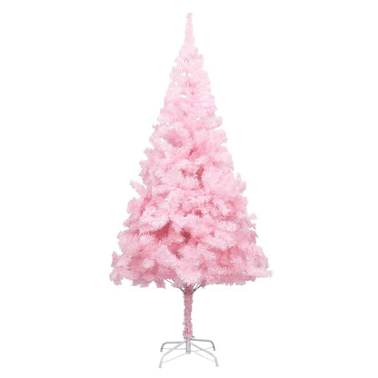 Künstlicher Weihnachtsbaum mit Ständer Rosa 240 cm PVC