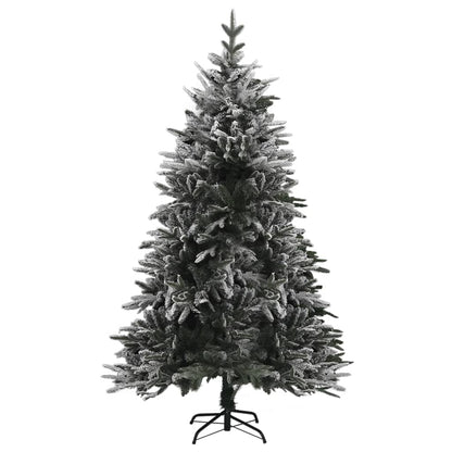 Künstlicher Weihnachtsbaum Beschneit Grün 180 cm PVC PE