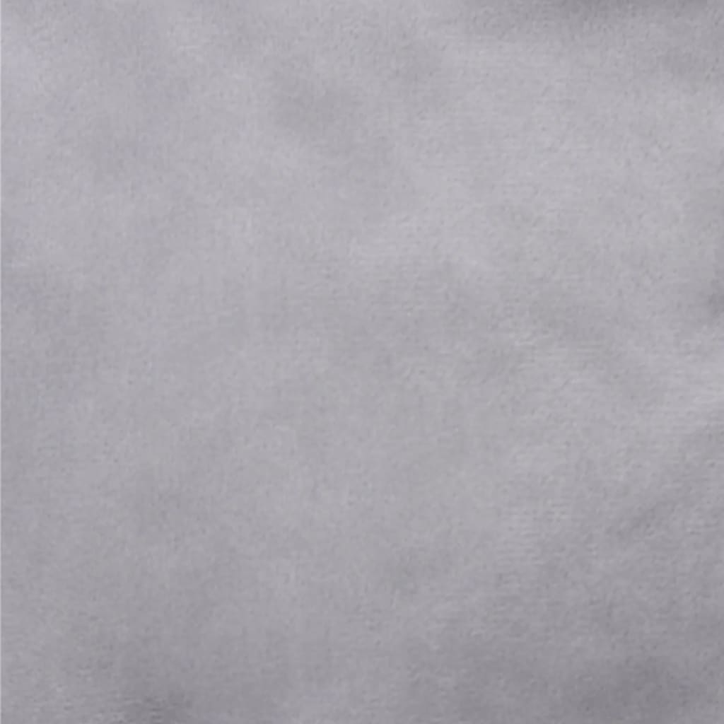 Hundebett Schwarz-Grau 90x79x20 cm Plüsch und Kunstleder